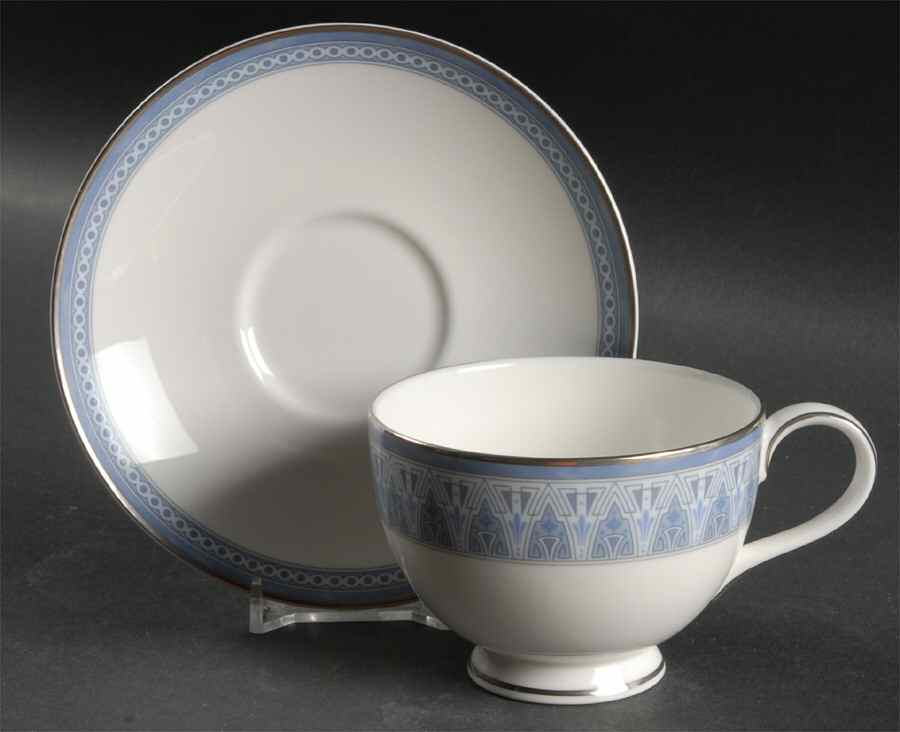 Rossetti Footed Cup & Saucer Set by Royal Doulton-1