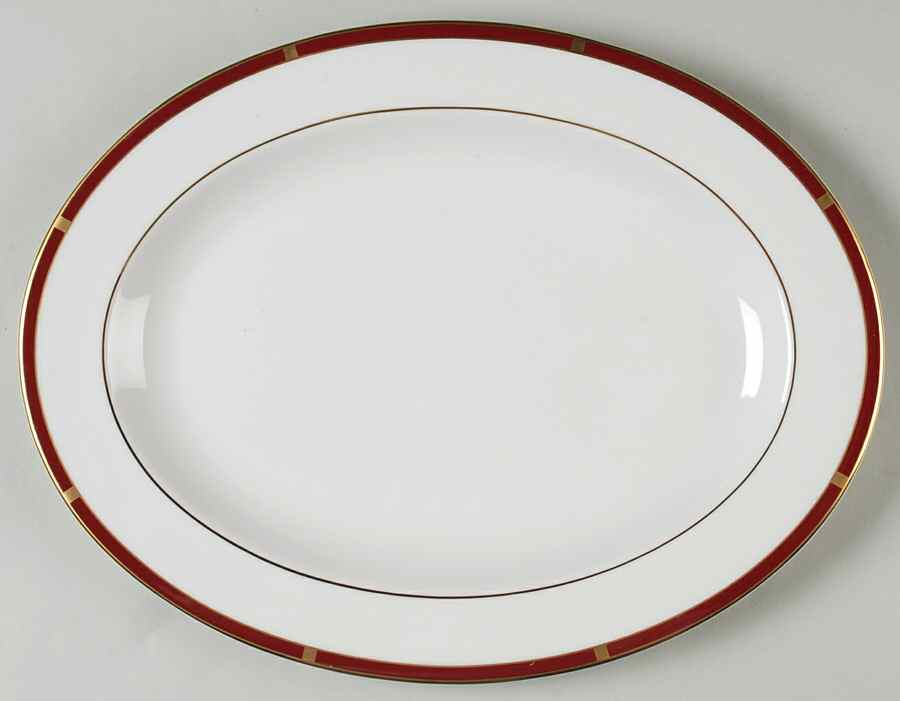 Lexington 13" Oval Serving Platter by Royal Doulton-1