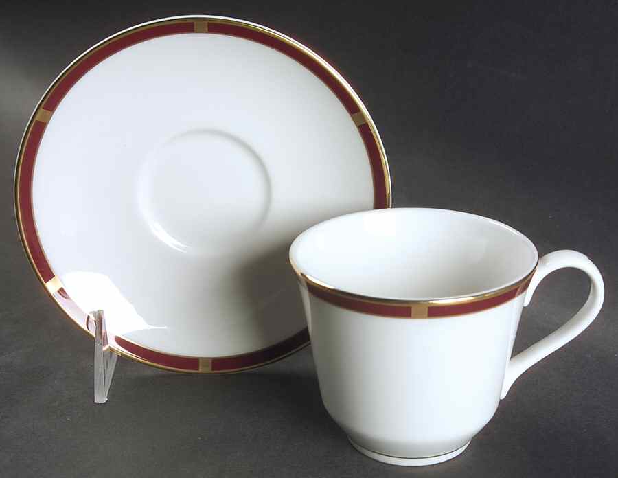 Lexington Flat Cup & Saucer Set by Royal Doulton-1