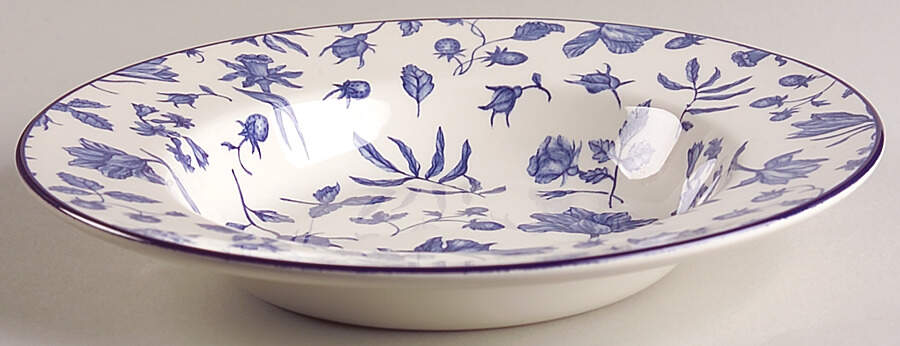 Spring Garden Large Rim Soup Bowl by Royal Stafford-1