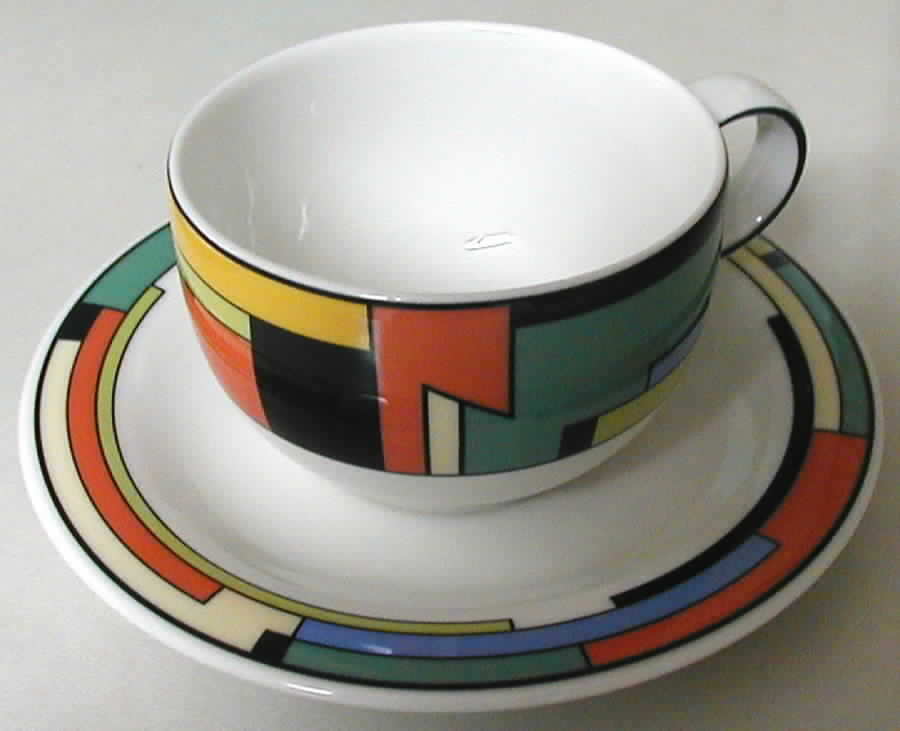 Milano Flat Cup & Saucer Set by Royal Doulton-1