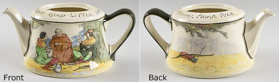 Under The Greenwood Tree Teapot No Lid by Royal Doulton-1