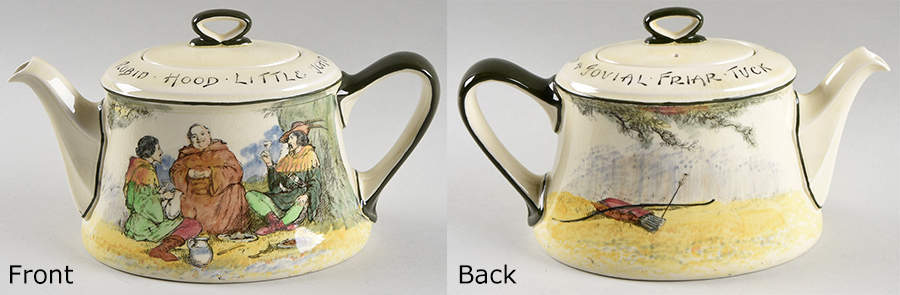 Under The Greenwood Tree Teapot & Lid by Royal Doulton-1