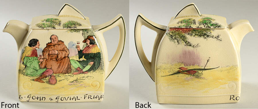 Under The Greenwood Tree Teapot & Lid by Royal Doulton-1