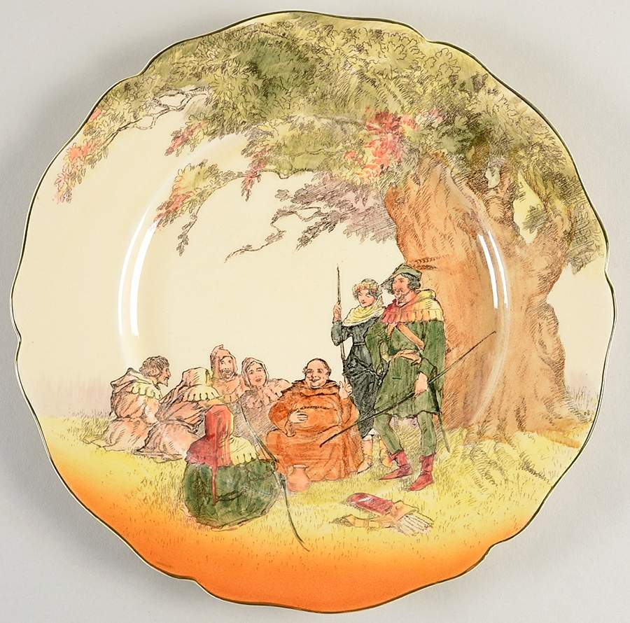 Under The Greenwood Tree Dinner Plate by Royal Doulton-1