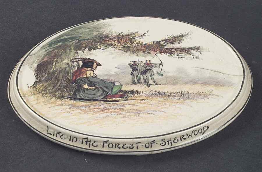 Under The Greenwood Tree Tea Tile by Royal Doulton-1