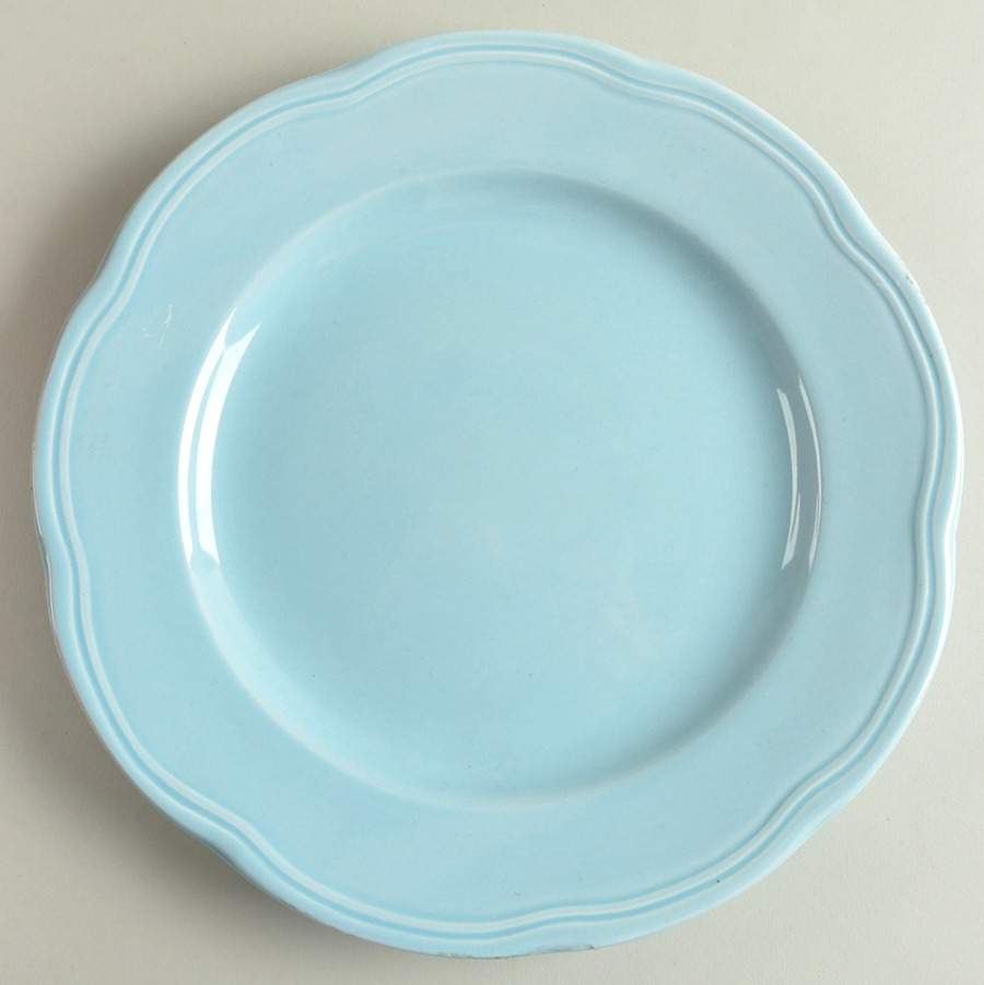 Baroque Blue Dinner Plate by Retroneu-1