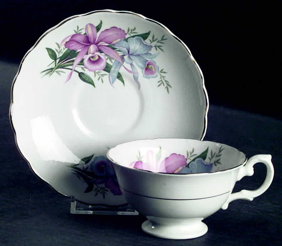 RGR43 Footed Cup & Saucer Set by Royal Grafton-1