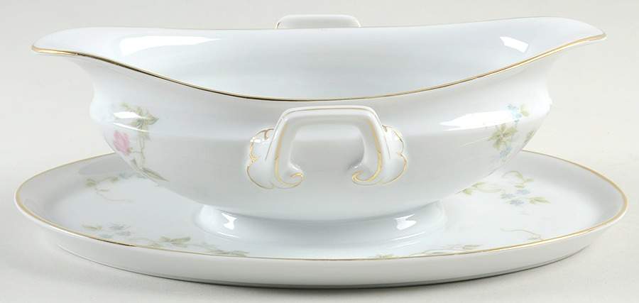R1055 Gravy Boat with Attached Underplate by Rosenthal - Continental-1