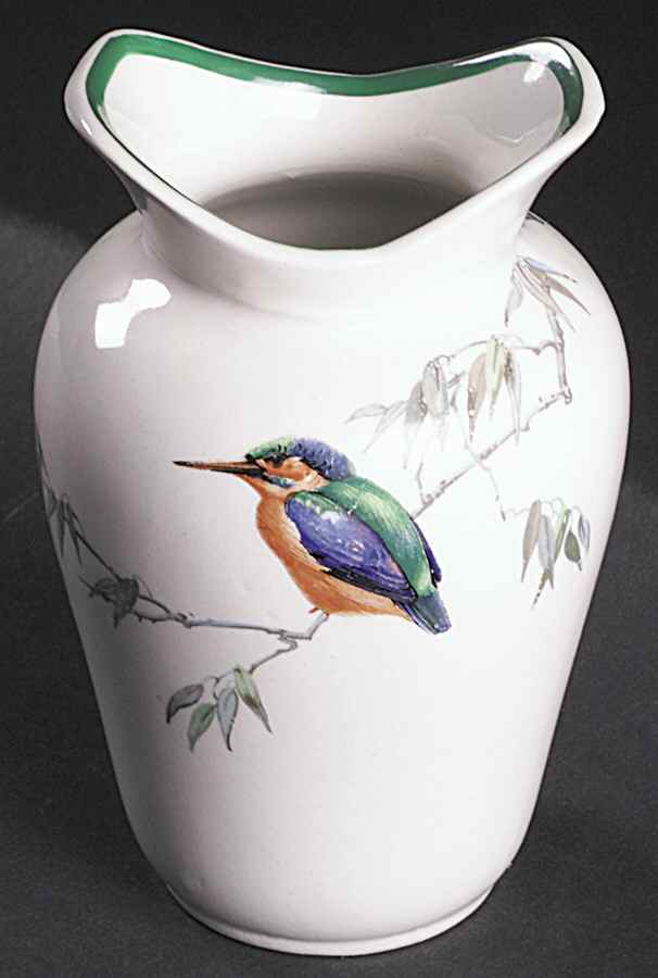 Kingfisher 7" Vase by Royal Doulton-1