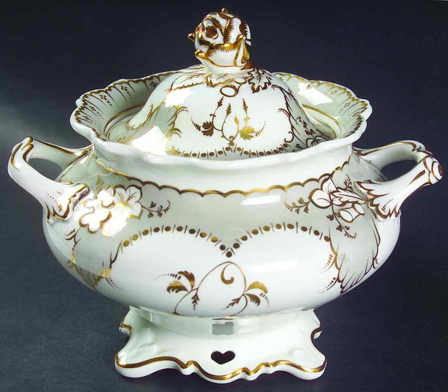 2-6263 Sugar Bowl & Lid by Ridgway (Ridgways)-1