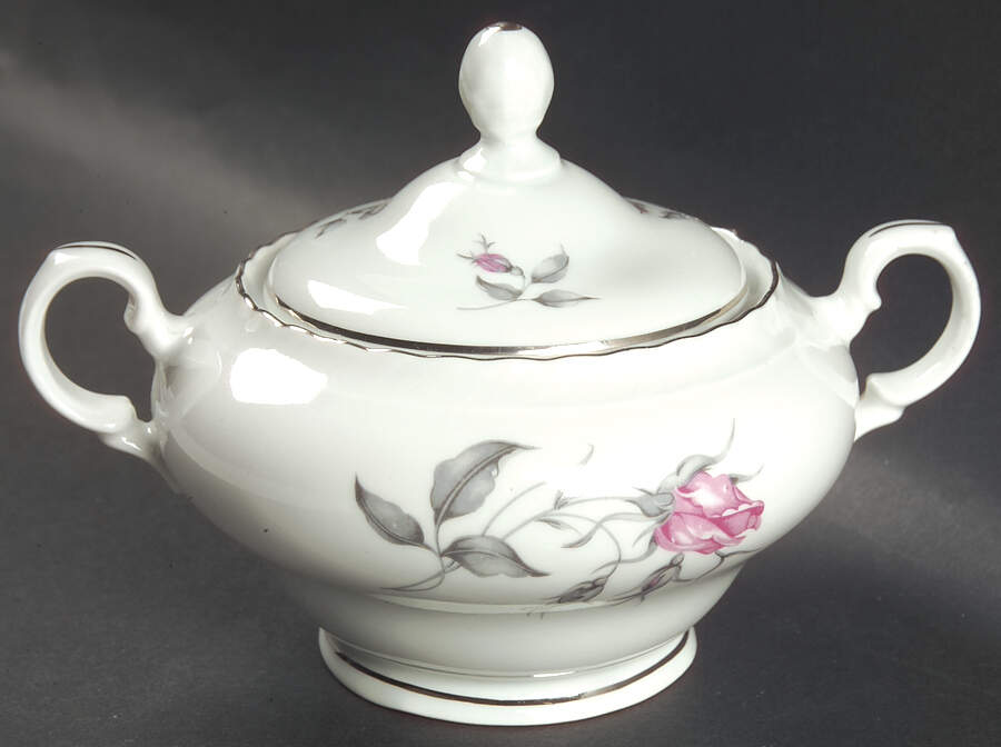 Theresa Sugar Bowl & Lid by Royal Karlsbad-1
