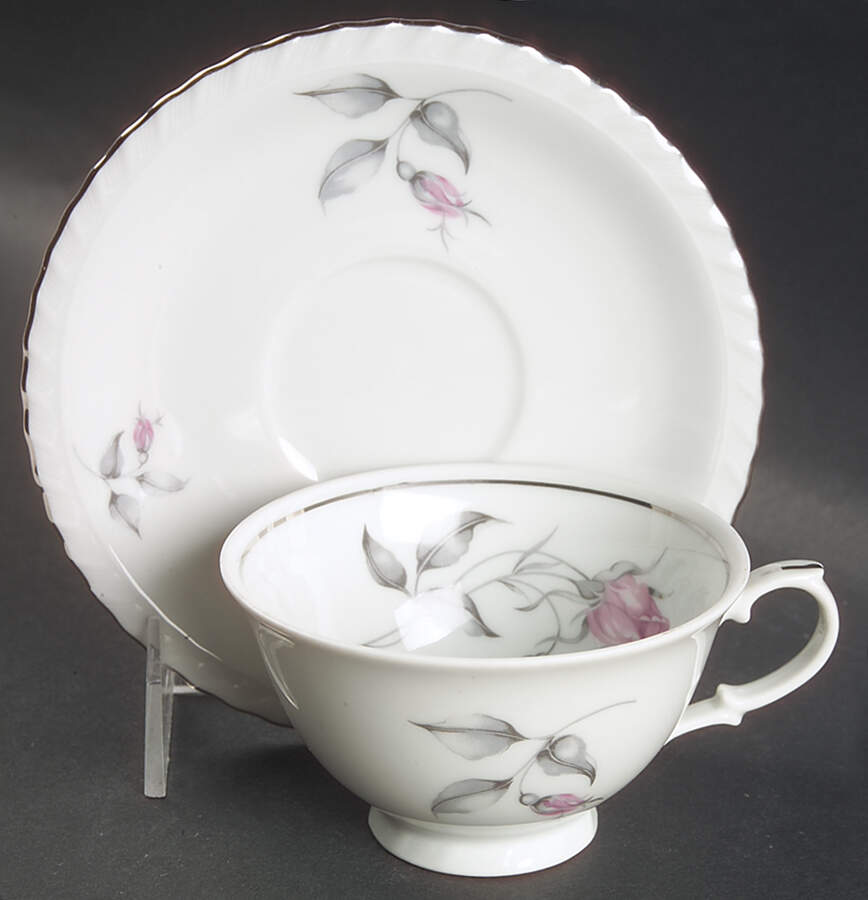 Theresa Footed Cup & Saucer Set by Royal Karlsbad-1