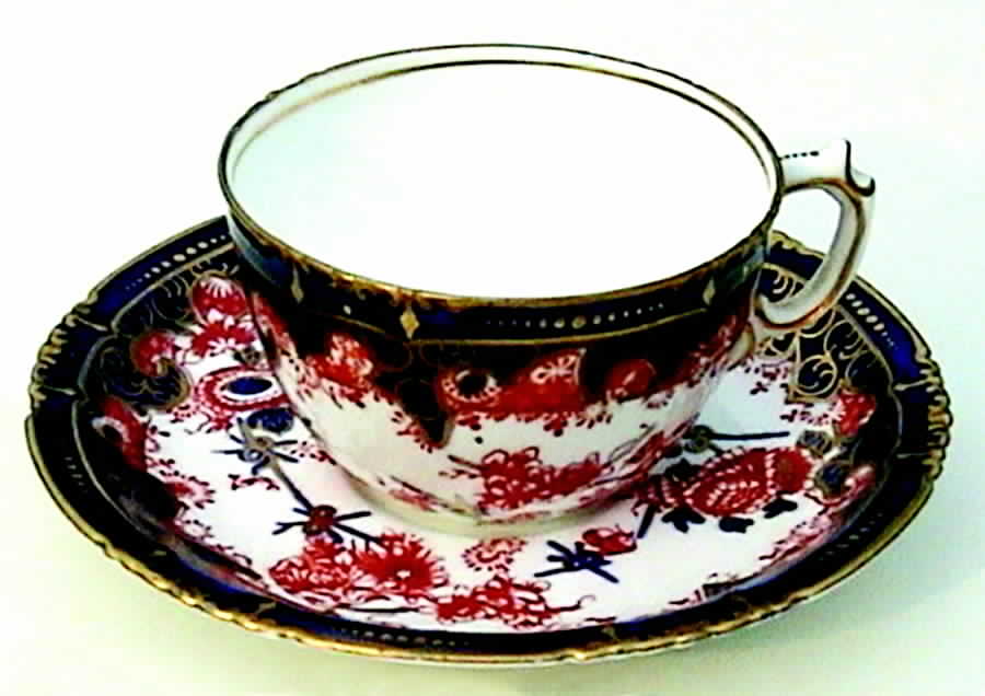 5852 Flat Cup & Saucer Set by Royal Crown Derby-1