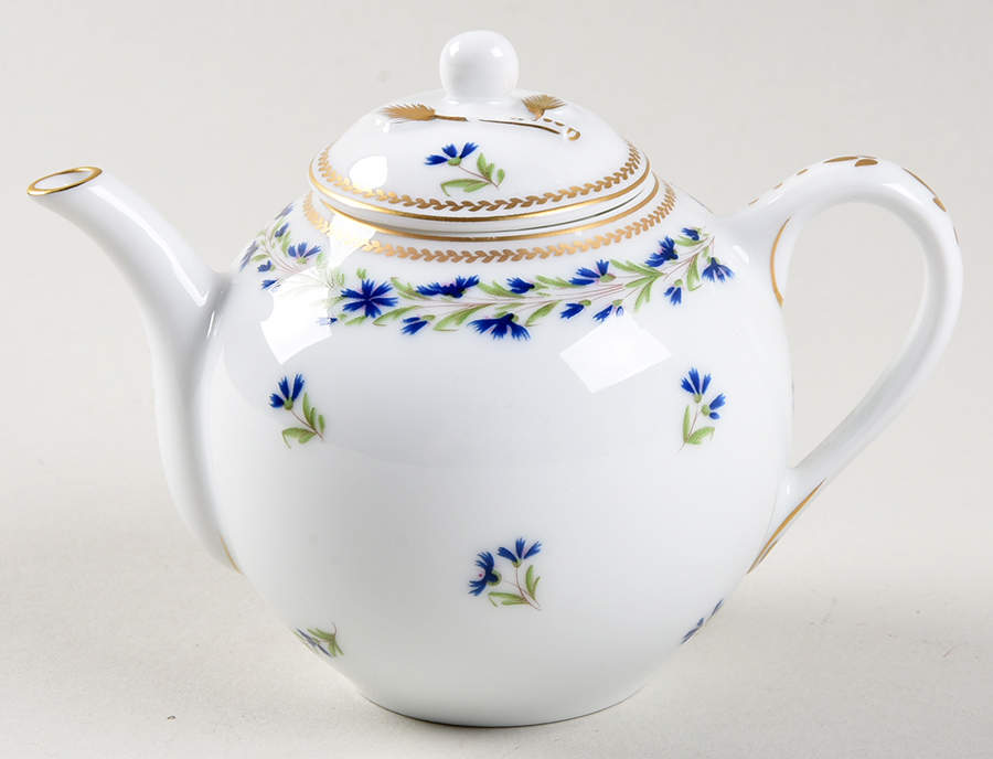 Barbeaux Child's Teapot & Lid by Royale (France)-1
