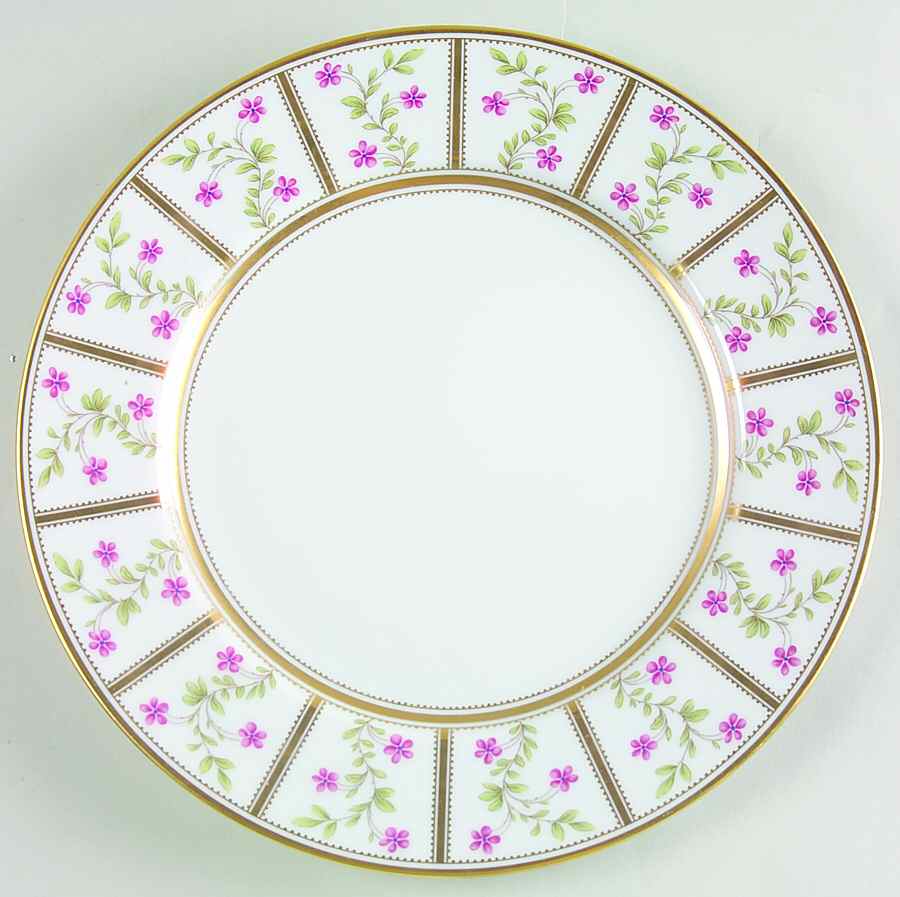 Roseraie Dinner Plate by Royale (France)-1