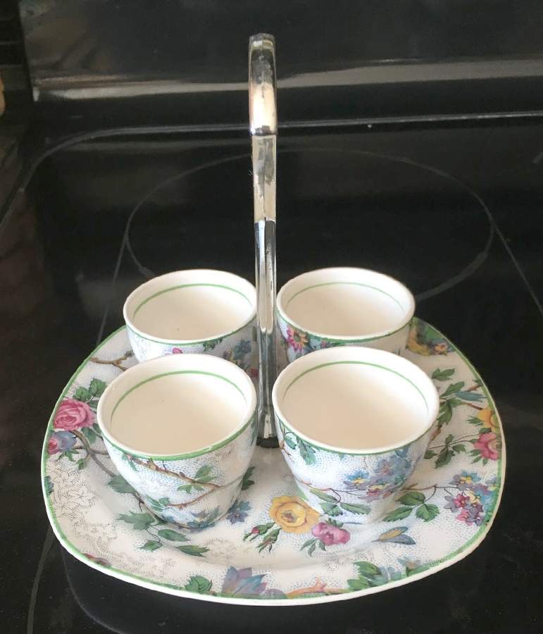 RTD3 Egg Cup Set (4 Egg Cups and Tray) by Royal Tudor-1