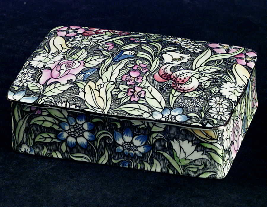 Offley Black Small Candy Box by Royal Winton-1