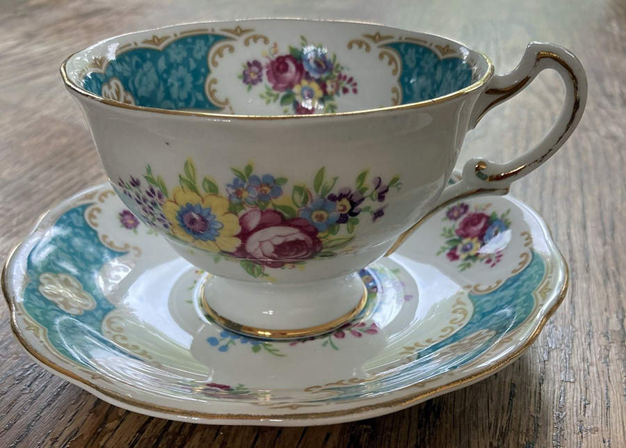 RSD29 Footed Cup & Saucer Set by Royal Standard-1