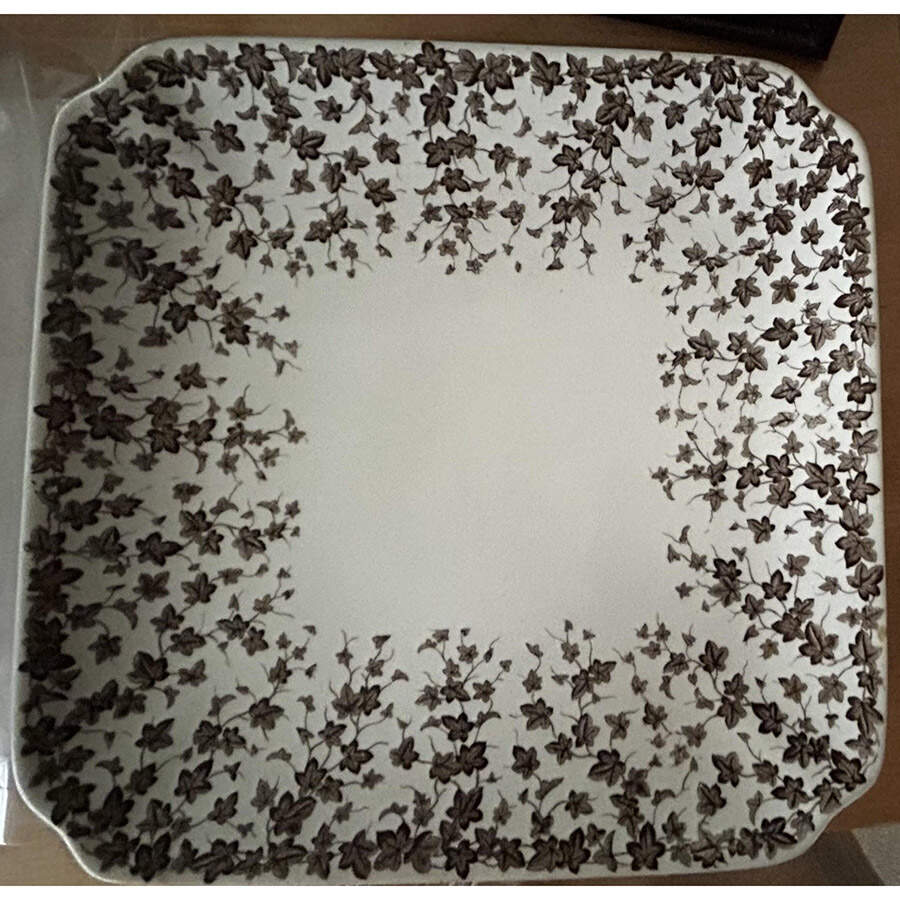 RW110 Square Cake Plate by Royal Worcester-1