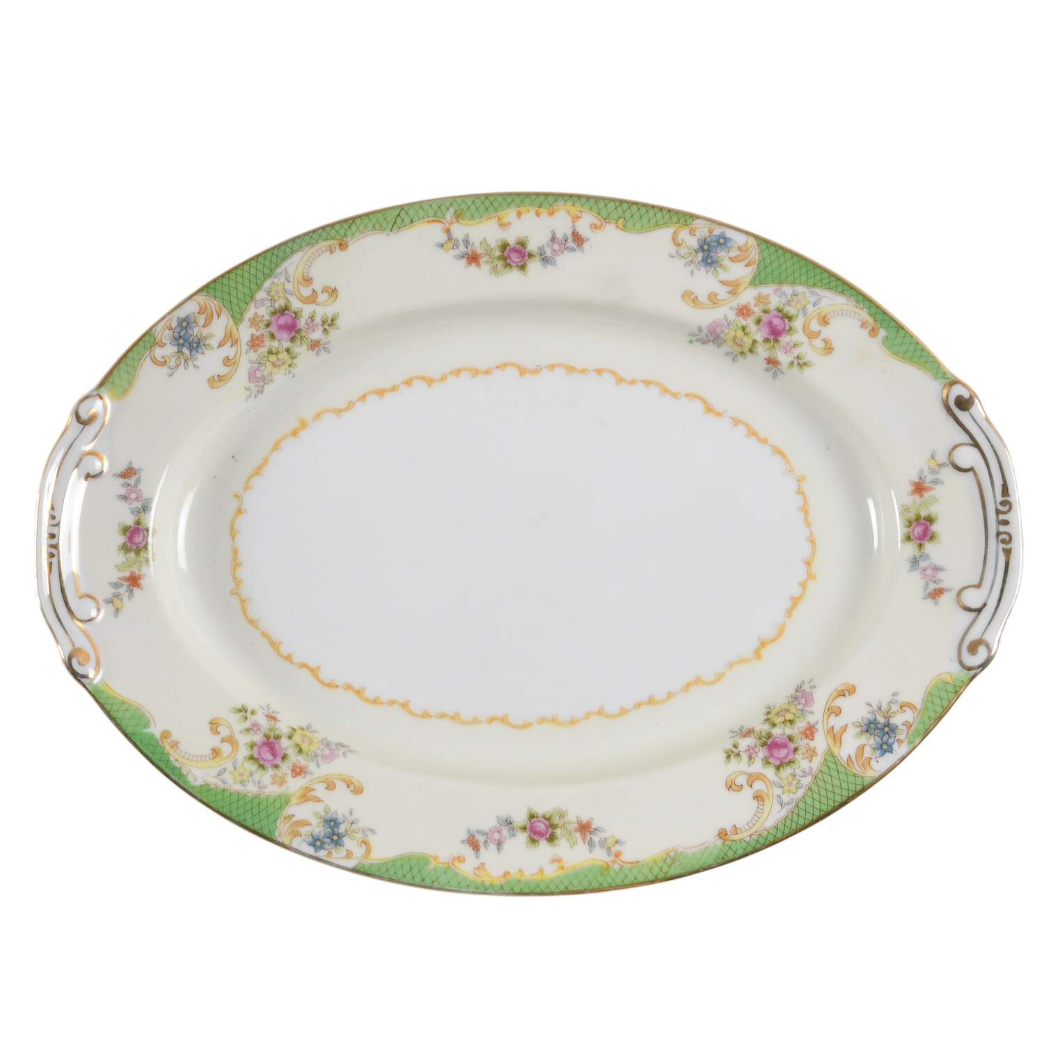 RSY14 12" Oval Serving Platter by Royal Sealy-1