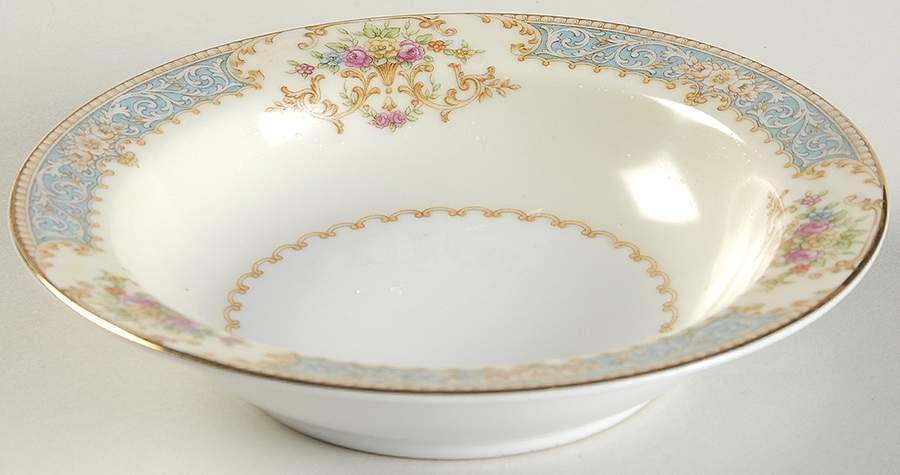 RO72 Rim Fruit/Dessert (Sauce) Bowl by Rose (Japan)-1