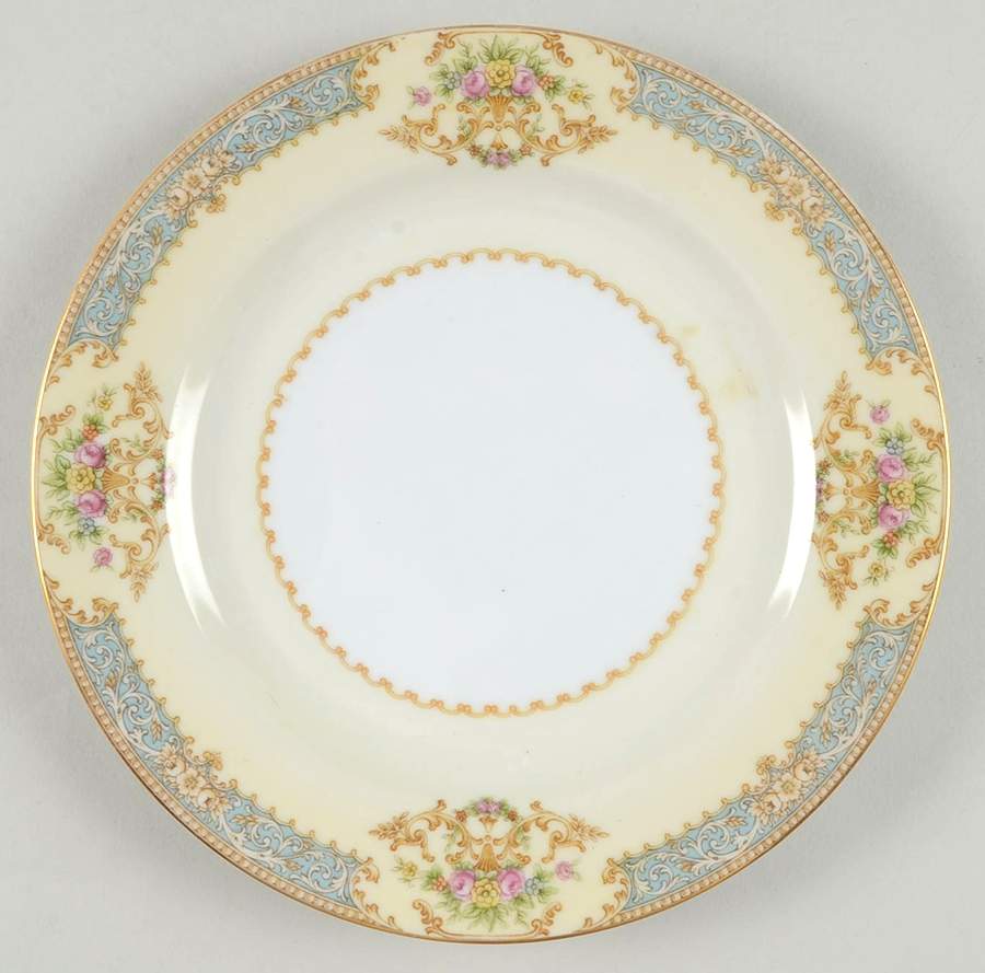 RO72 Salad Plate by Rose (Japan)-1