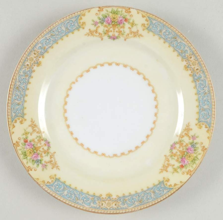 RO72 Bread & Butter Plate by Rose (Japan)-1