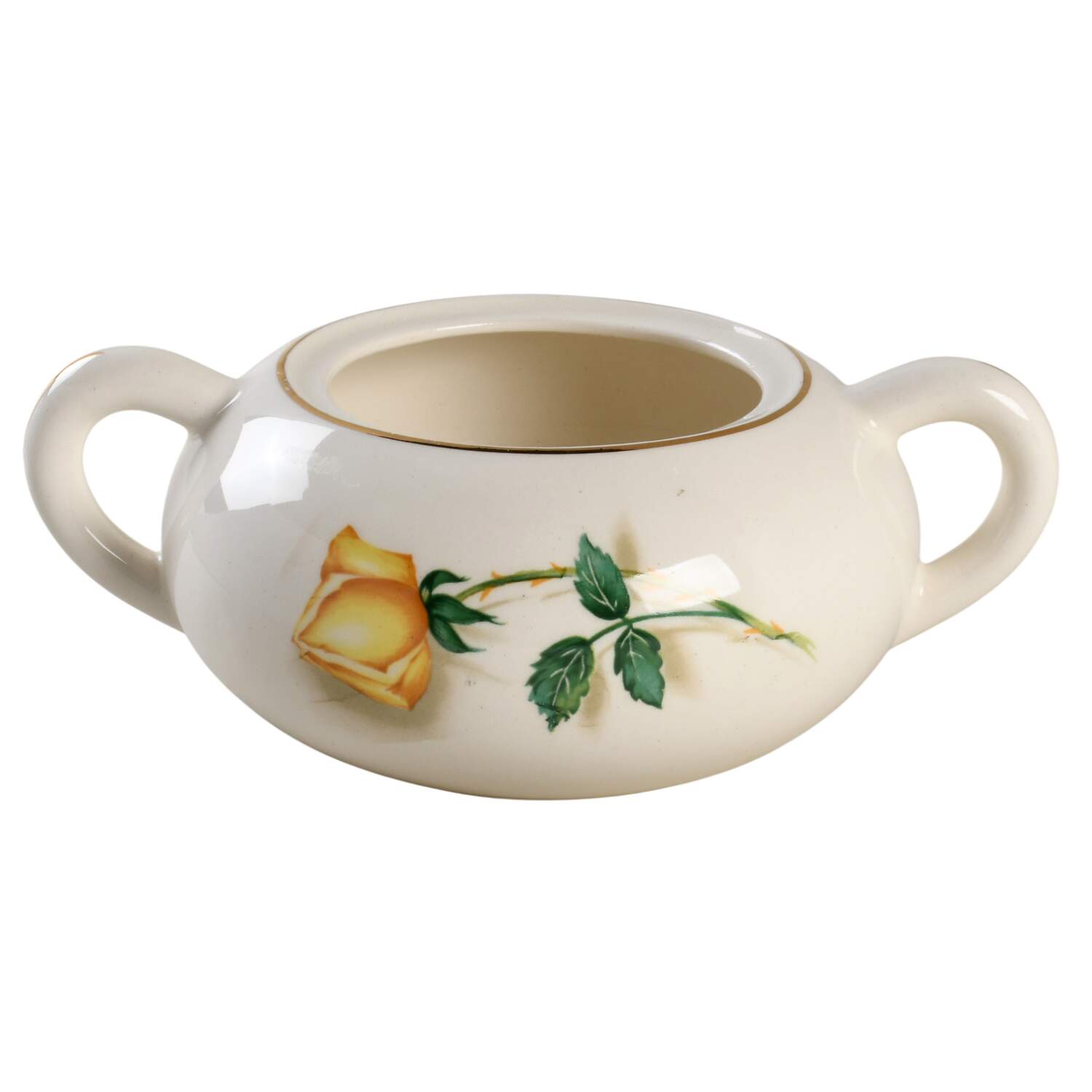 Radiant Rose Sugar Bowl No Lid by Royal Monarch-1