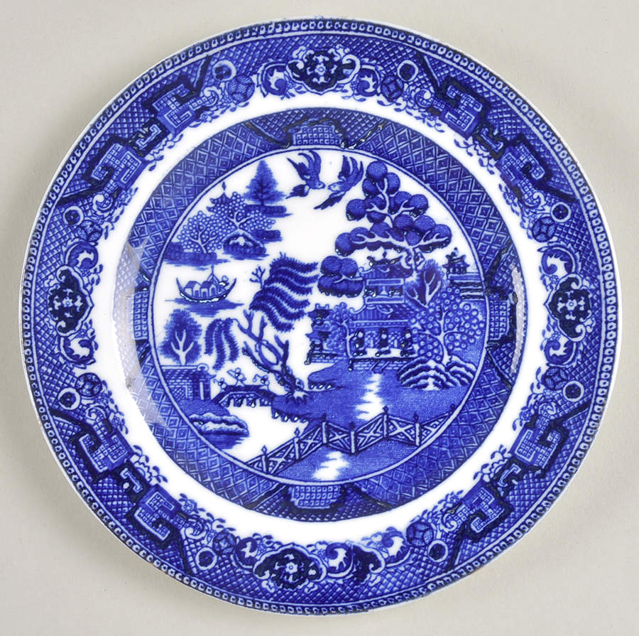 Willow (No Trim) Bread & Butter Plate by Royal Doulton-1