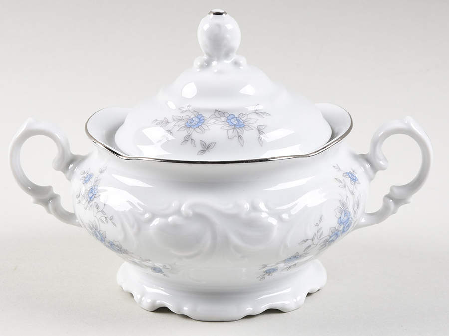 RKT12 Sugar Bowl & Lid by Royal Kent (Poland)-1