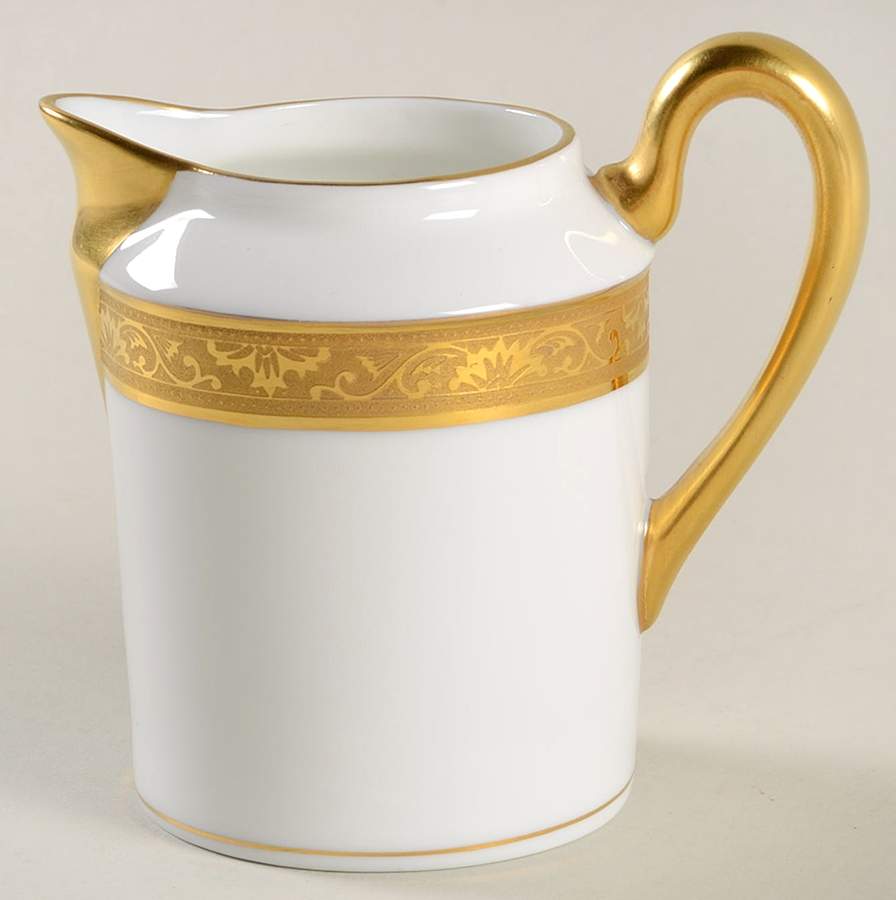 Ambassador Gold (White) Creamer by Raynaud-1