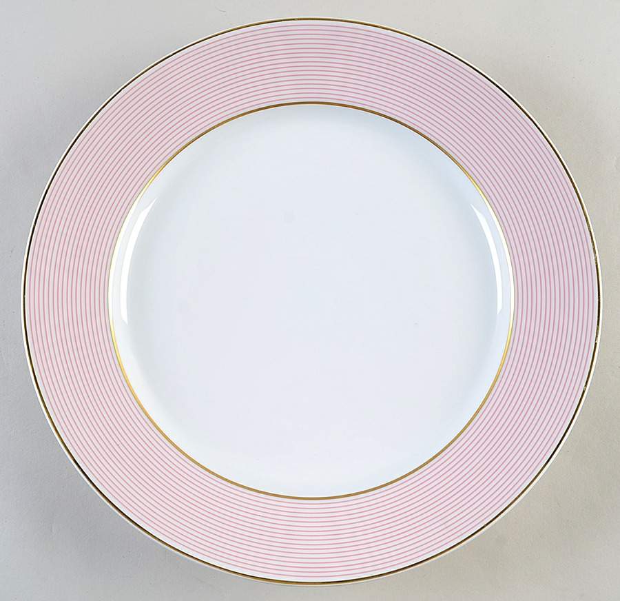 Crinoline Pink 12" Chop Plate (Round Platter) by Raynaud-1