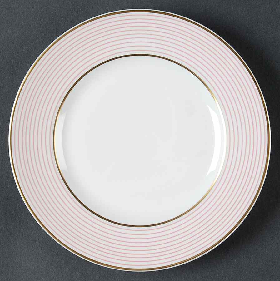 Crinoline Pink Bread & Butter Plate by Raynaud-1