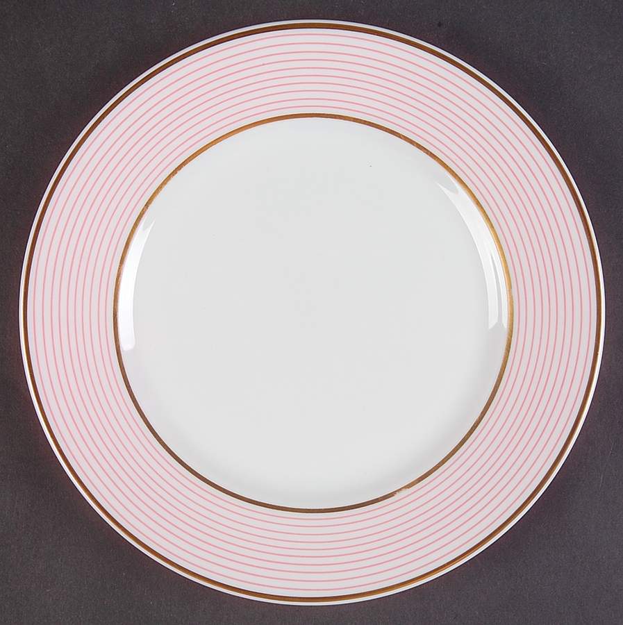 Crinoline Pink Salad Plate by Raynaud-1