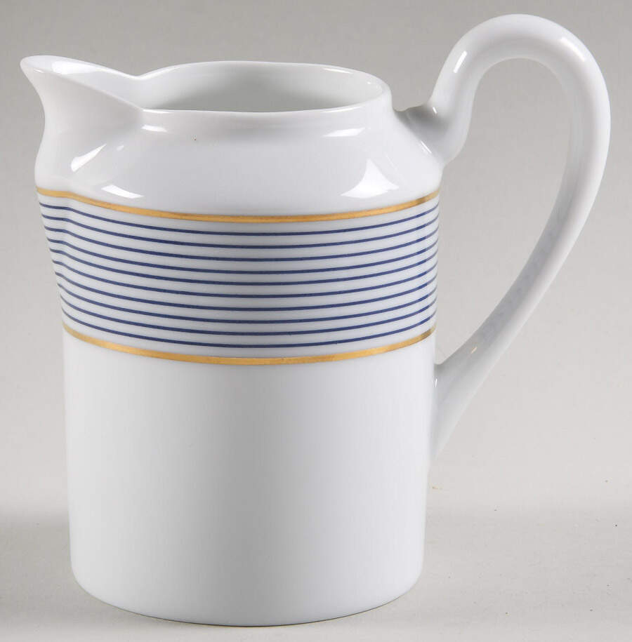 Crinoline Blue Creamer by Raynaud-1
