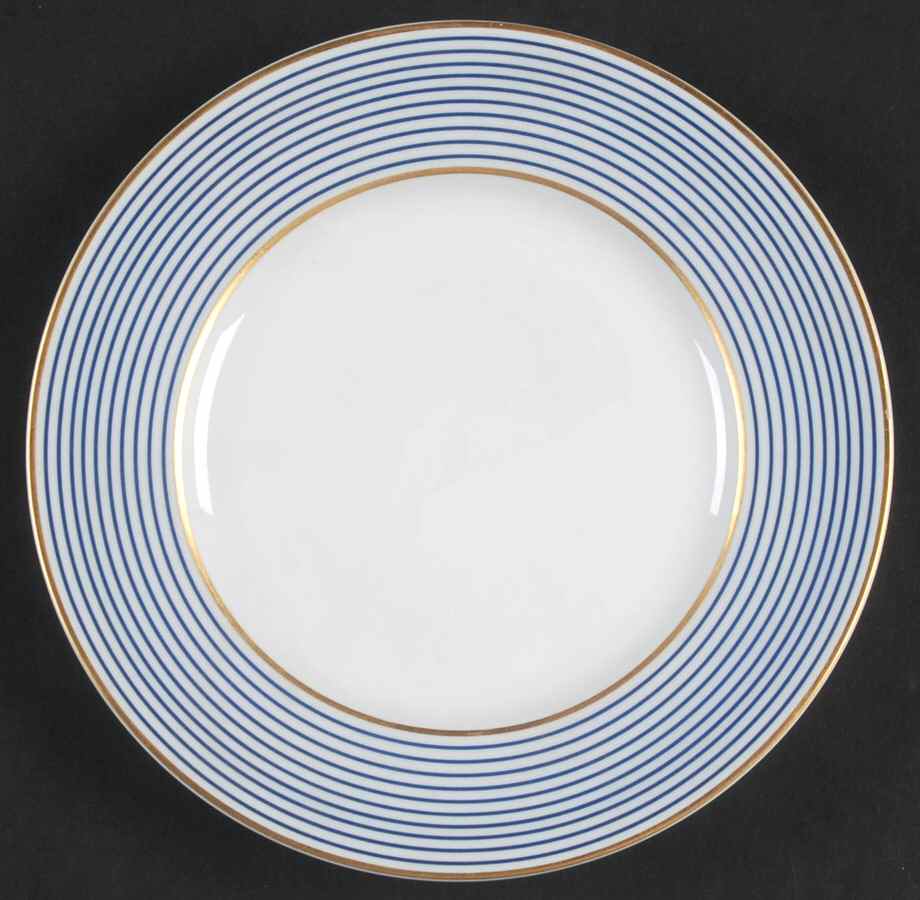 Crinoline Blue Bread & Butter Plate by Raynaud-1