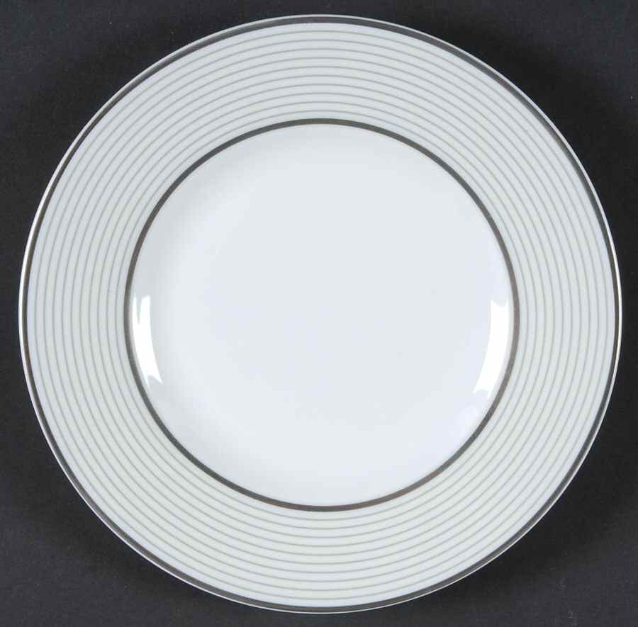 Crinoline Platinum Bread & Butter Plate by Raynaud-1