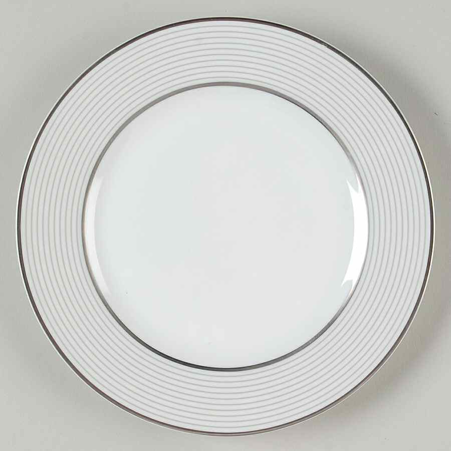 Crinoline Platinum Salad Plate by Raynaud-1