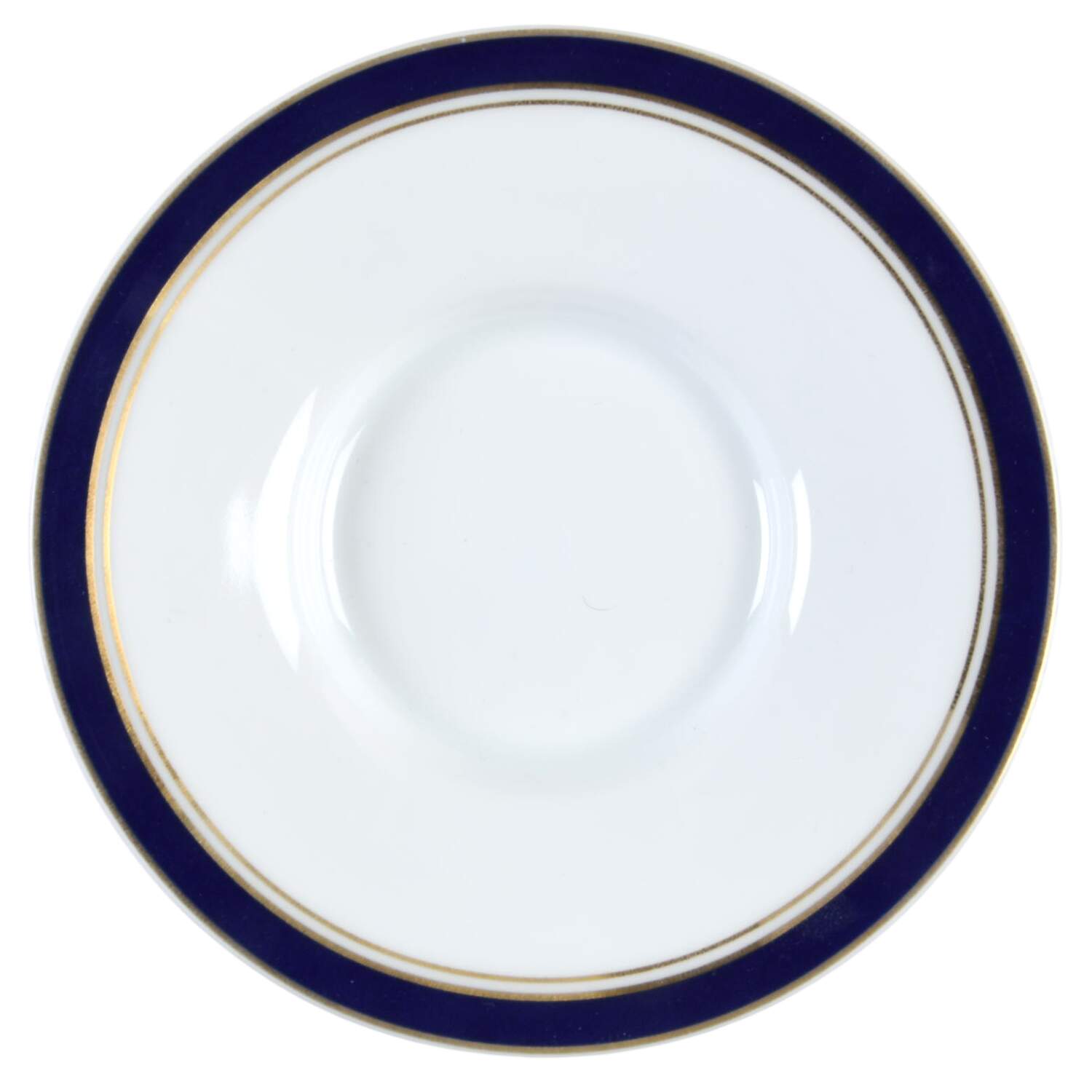 Diplomat Blue Saucer for Demitasse Cup by Raynaud-1