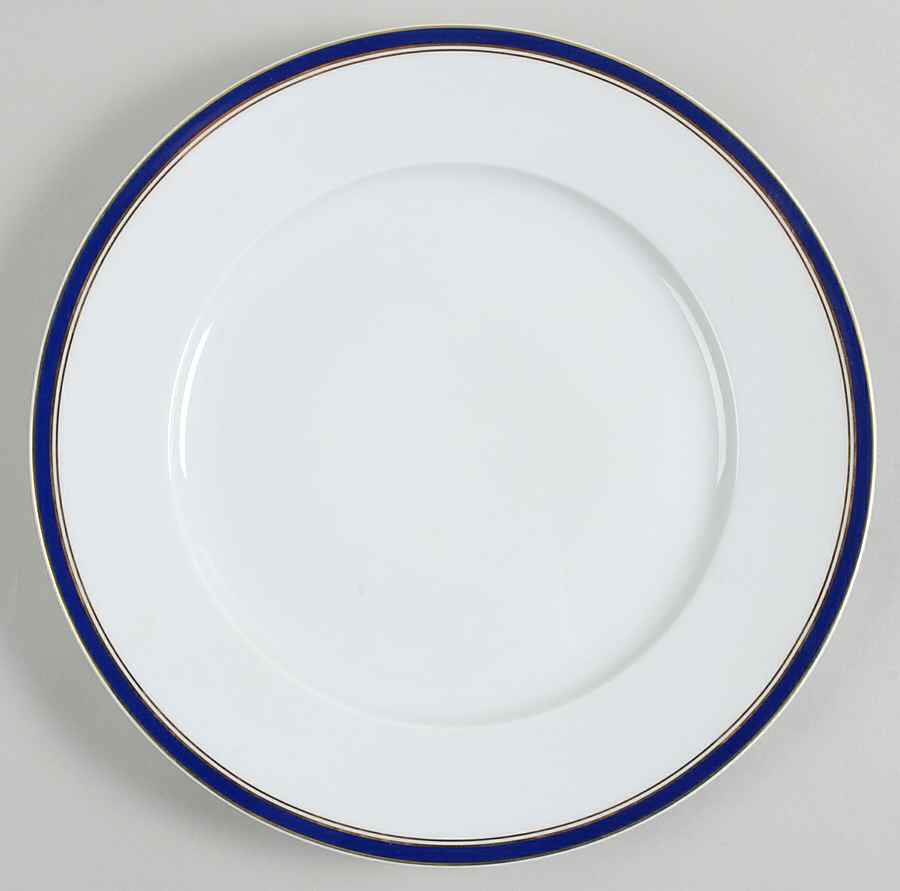 Diplomat Blue Service Plate (Charger) by Raynaud-1