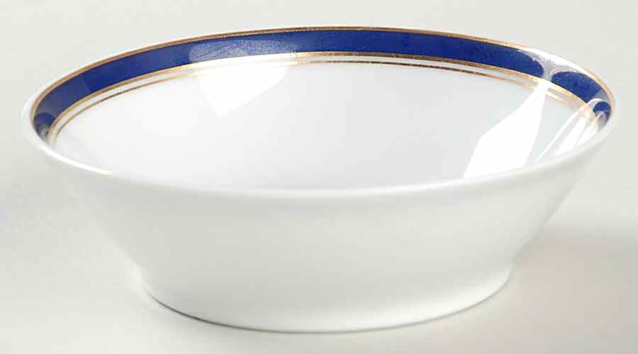 Diplomat Blue Fruit/Dessert (Sauce) Bowl by Raynaud-1