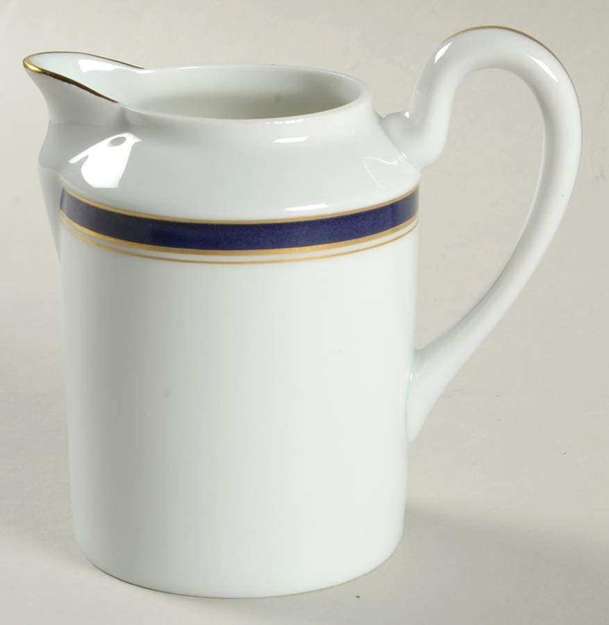 Diplomat Blue Creamer by Raynaud-1