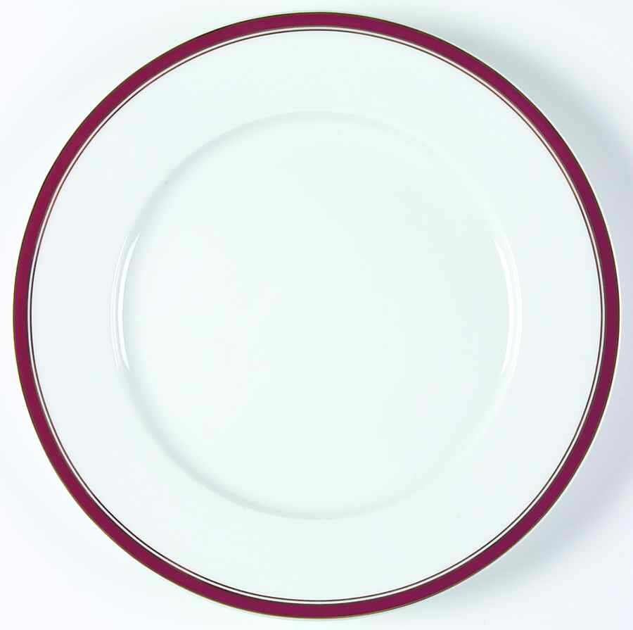 Diplomat Red Service Plate (Charger) by Raynaud-1
