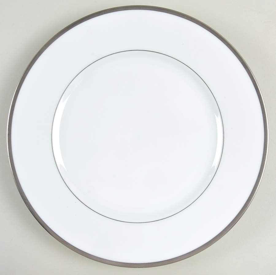 Fontainebleau Platinum (Verge) Dinner Plate by Raynaud-1