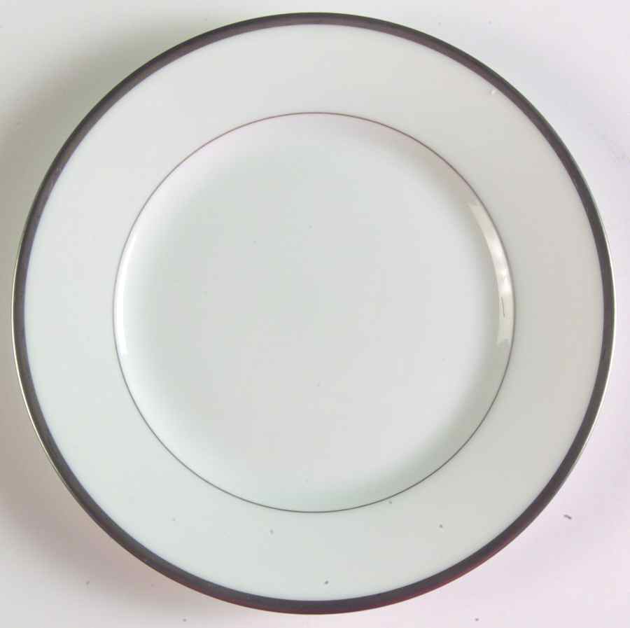 Fontainebleau Platinum (Verge) Salad Plate by Raynaud-1