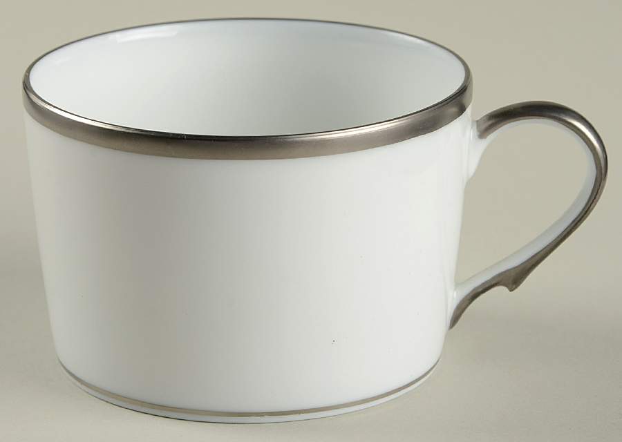 Fontainebleau Platinum (Verge) Flat Cup by Raynaud-1