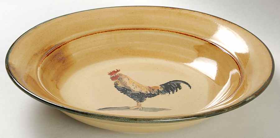 Country Life Large Rim Soup Bowl by Robert Gordon-1
