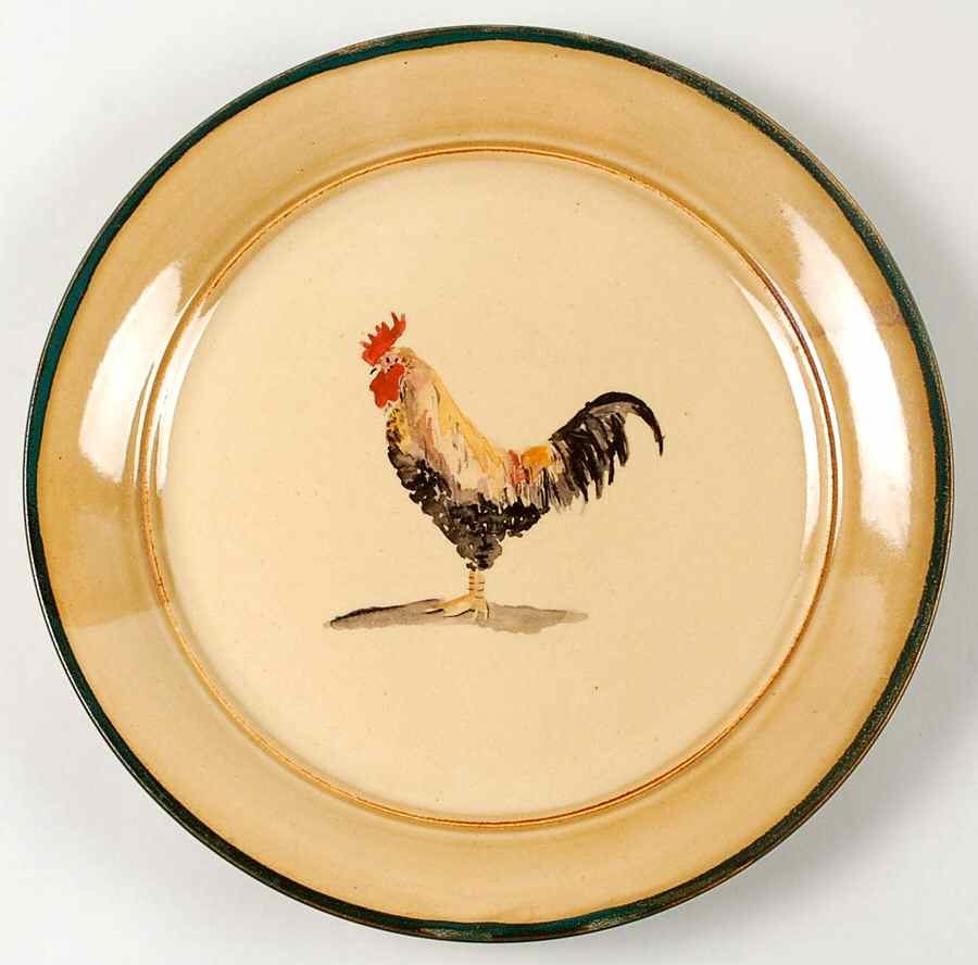 Country Life Dinner Plate by Robert Gordon-1