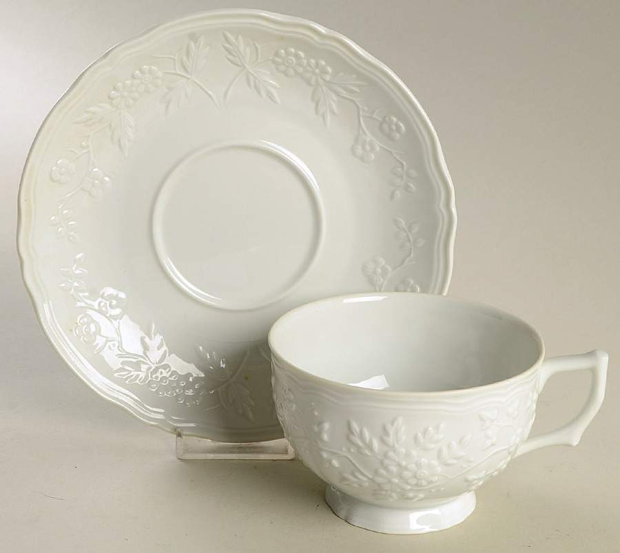 Hawthorne Breakfast Cup & Saucer Set by Raynaud-1
